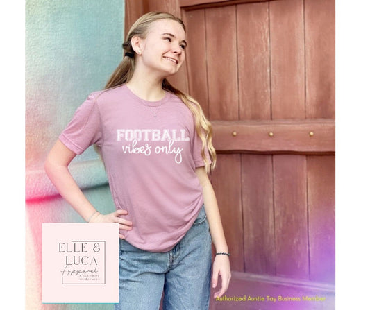 Vintage Football Vibes Unisex Crewneck Adult T-shirt