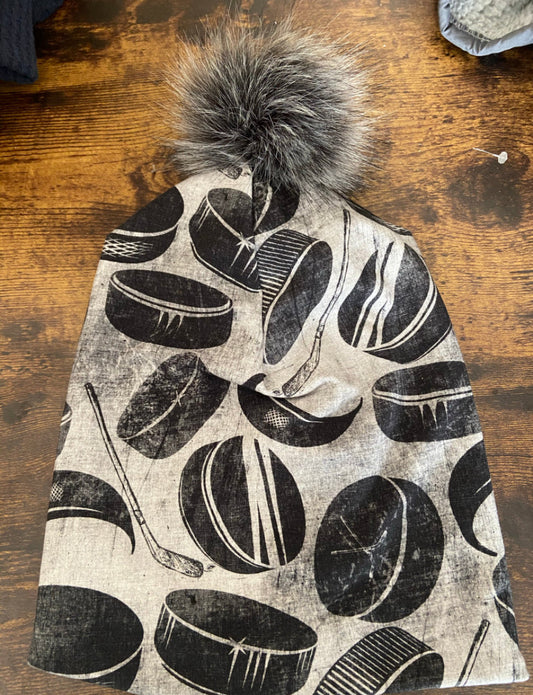 Hockey Puck Beanie