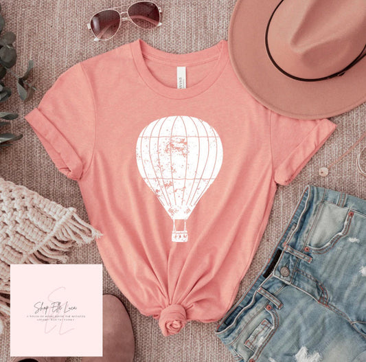 Vintage Balloon Festival - Adult Crewneck Unisex T-Shirt